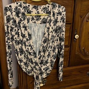 Floral bodysuit